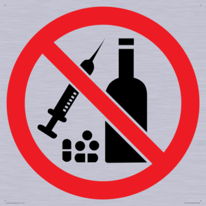 P908 Prohibition: No alcohol or drugs